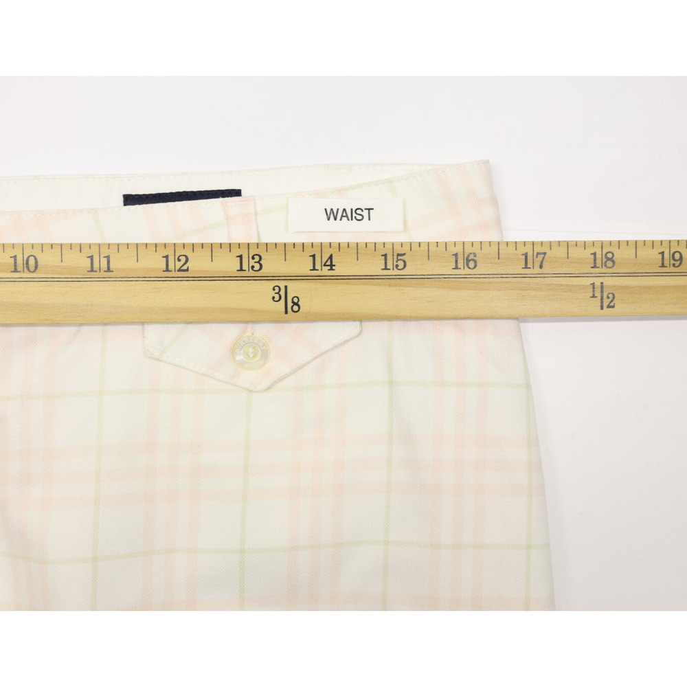 Burberry Women's Golf Bermuda Pink Nova Check Knee-Length Sz 10 - Picture 5 of 12